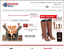 Tablet Screenshot of clearpointdirect.com